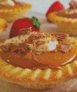 Caramel Tarts Diamond Painting