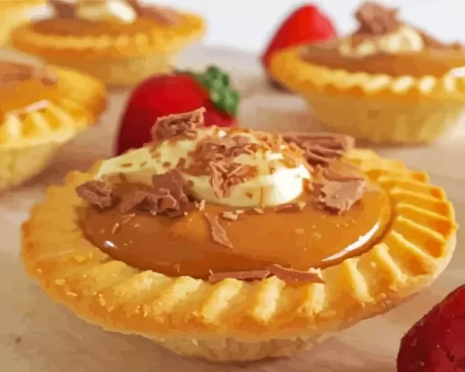 Caramel Tarts Diamond Painting