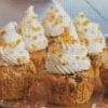 Carrot Cake Cupcakes Diamond Painting