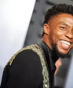 Chadwick Boseman Diamond Painting