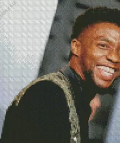 Chadwick Boseman Diamond Painting