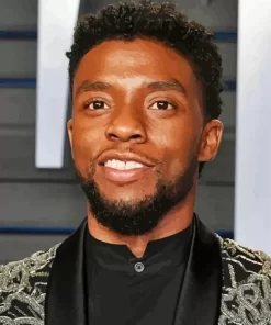 Chadwick Aaron Boseman Diamond Painting