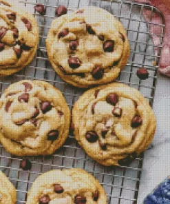 Chewy Chocolate Chip Cookies Diamond Painting