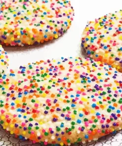 Chewy Sprinkle Cookies Diamond Painting