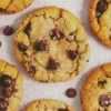 Chocolate Chip Cookies Close Up Diamond Painting