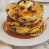 Chocolate Chip Pancakes Diamond Painting