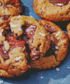 Chocolate Chunk Cookies Diamond Painting