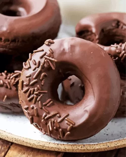 Chocolate Donuts Diamond Painting