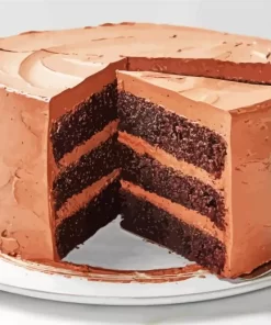 Chocolate Layer Cake Diamond Painting