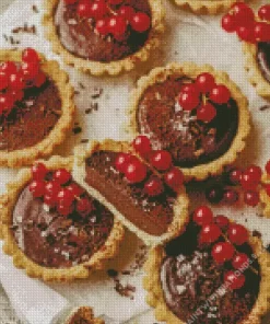 Chocolate Mini Tarts Diamond Painting