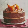 Chocolate Cake With Caramel Diamond Painting