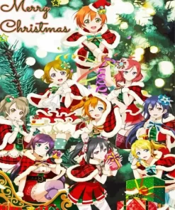 Christmas love live school idol project Diamond By Numbers