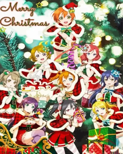 Christmas love live school idol project Diamond By Numbers