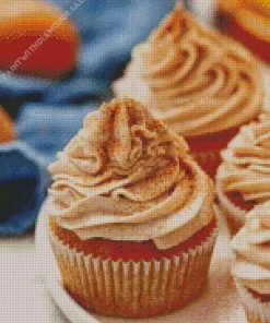 Churro Cupcakes Diamond Painting