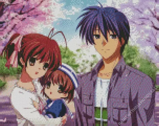 Clannad After Story Diamond Paints