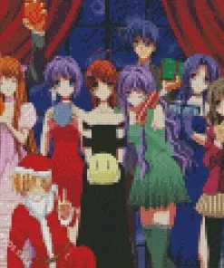 Clannad Anime All Characters Diamond Paints