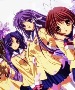 Clannad Anime Diamond By Numbers