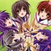 Clannad Anime Girls Diamond By Numbers