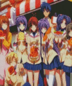 Clannad Characters Diamond Paints