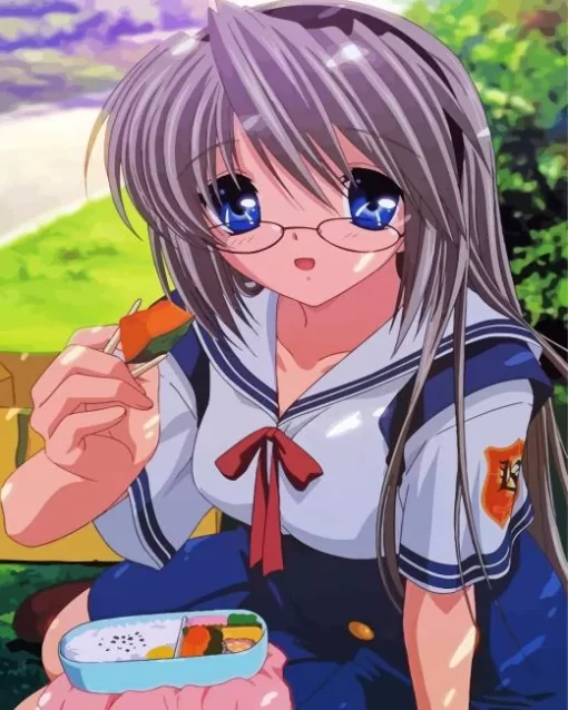 Clannad Fuko Ibuki Diamond By Numbers