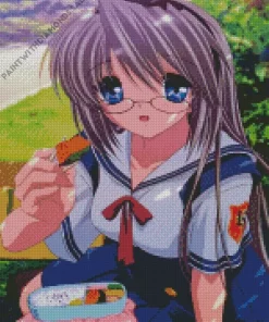 Clannad Fuko Ibuki Diamond Paints