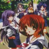 Clannad Manga Serie Diamond Paints