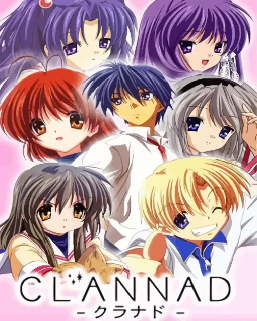 Clannad Poster Diamond By Numbers