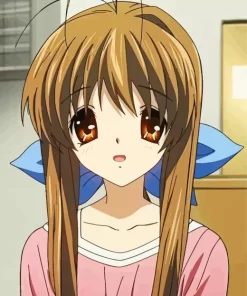 Clannad Sanae Furukawa Anime Girl Diamond By Numbers