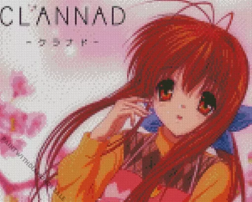 Clannad Sanae Furukawa Diamond Paints