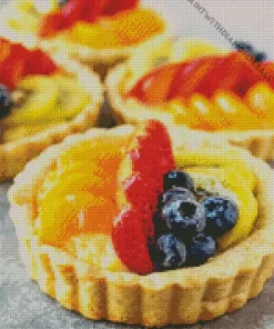 Classic Fruit Tarts Diamond Painting