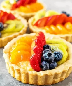 Classic Fruit Tarts Diamond Painting