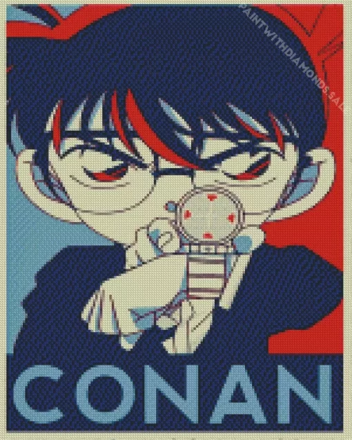 Conan Illustration Poster Diamond Paints