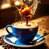 Cup Of Coffee Splash Diamond Painting