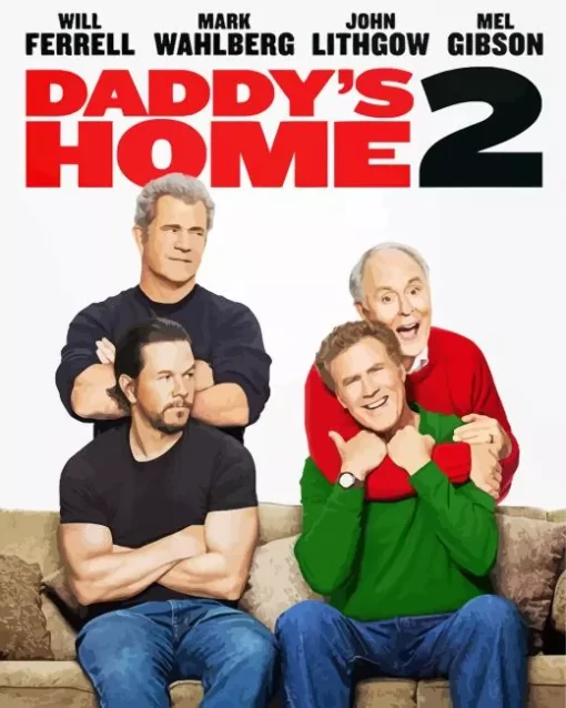 Daddys Home 2 Mark Wahlberg Diamond Painting