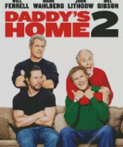 Daddys Home 2 Mark Wahlberg Diamond Painting