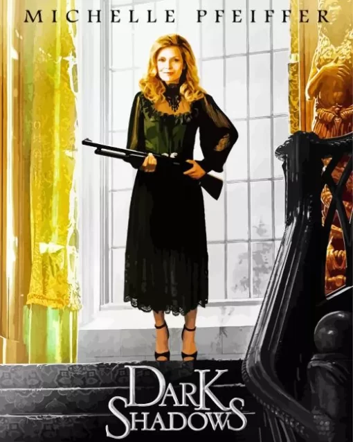 Dark Shadows Michelle Pfeiffer Poster Diamond Painting