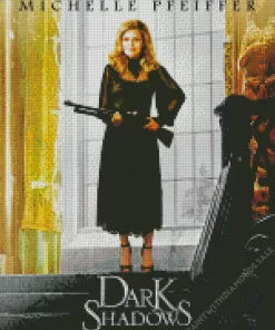 Dark Shadows Michelle Pfeiffer Poster Diamond Painting