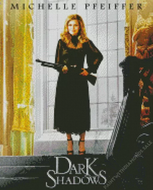 Dark Shadows Michelle Pfeiffer Poster Diamond Painting