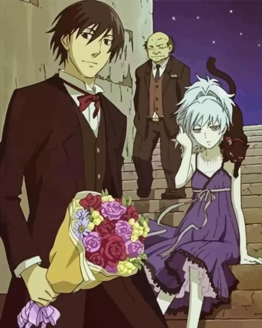 Darker Than Black Anime Diamond By Numbers