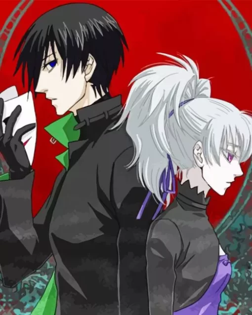 Darker Than Black Anime Serie Diamond By Numbers