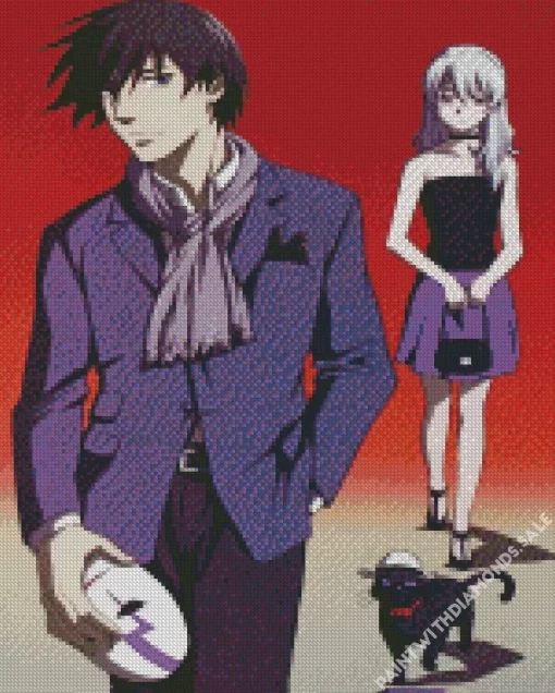 Darker Than Black Hei And Yin Diamond Dotz