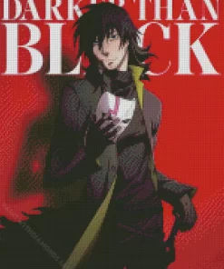 Darker than Black Manga Poster Diamond Dotz