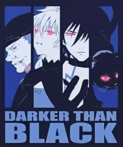 Darker than Black Poster Diamond By Numbers