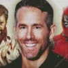 Deadpool And Wolverine Ryan Reynolds Diamond Painting