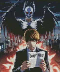 Death Note Anime Light Yagami Diamond Dotz