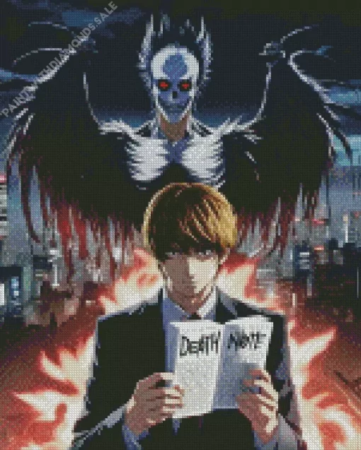 Death Note Anime Light Yagami Diamond Dotz