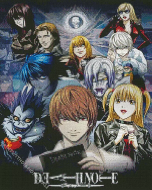 Death Note Characters Diamond Dotz