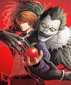 Death Note Light Yagami And Ryuk Diamond Paintings