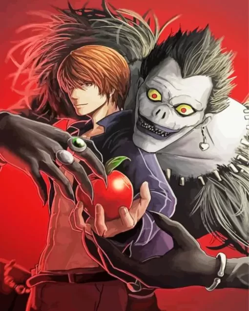 Death Note Light Yagami And Ryuk Diamond Paintings