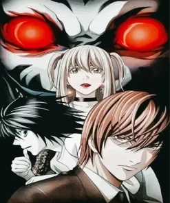 Death Note Manga Diamond Paintings